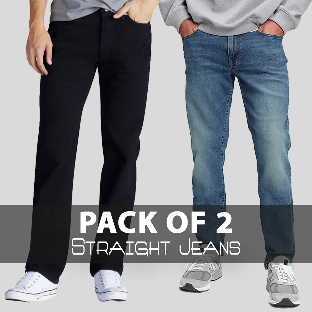 Pack Of 2 Denim