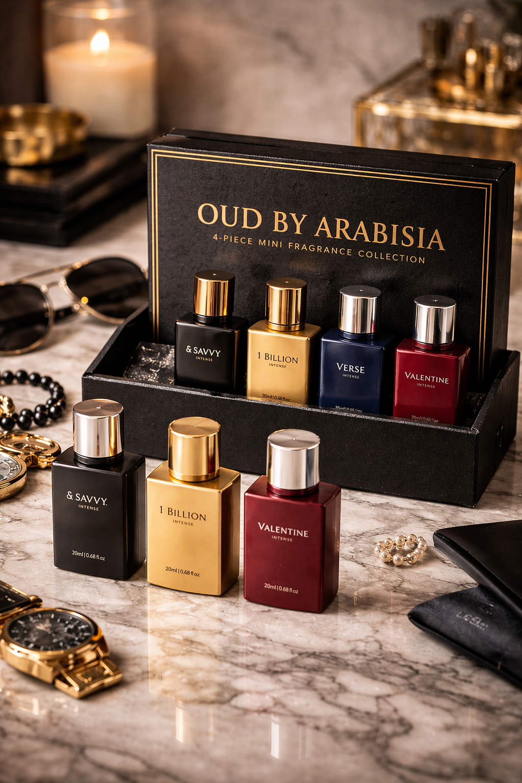 Pack Of Four Oud By Arabisia