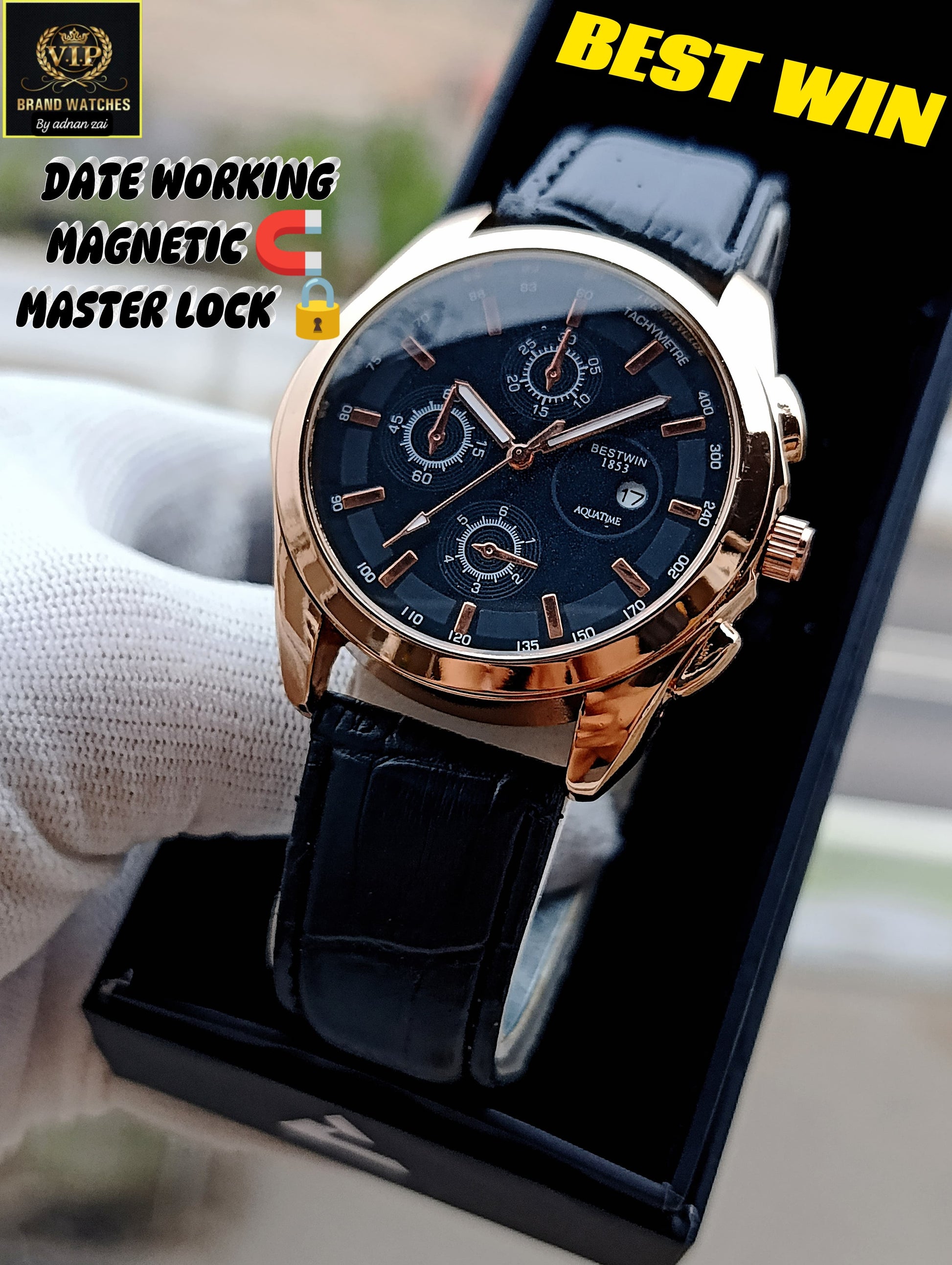 BESTWIN Since 1853 Aqua Time Watch For Men BT-02