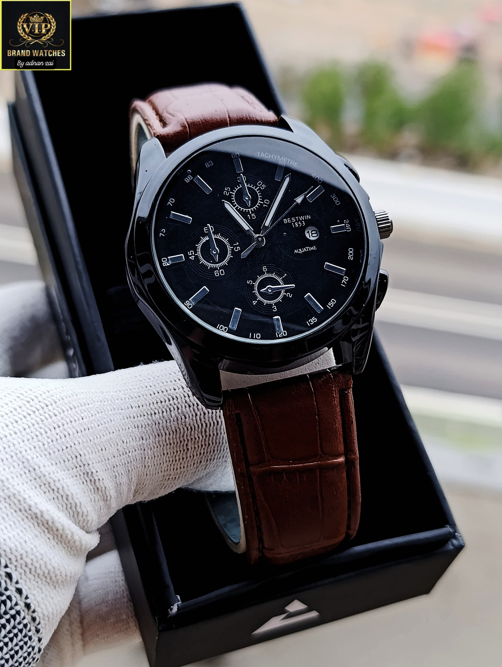 BESTWIN Since 1853 Aqua Time Watch For Men BT-03