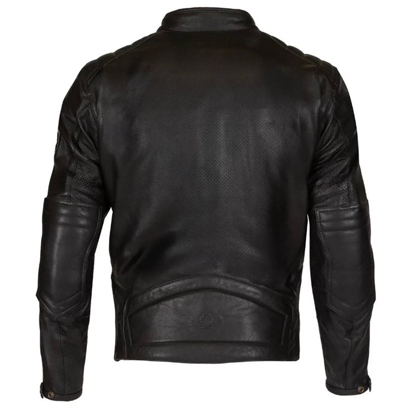 Merlin Chase II D9O Perforated Leather Jacket (Black)
