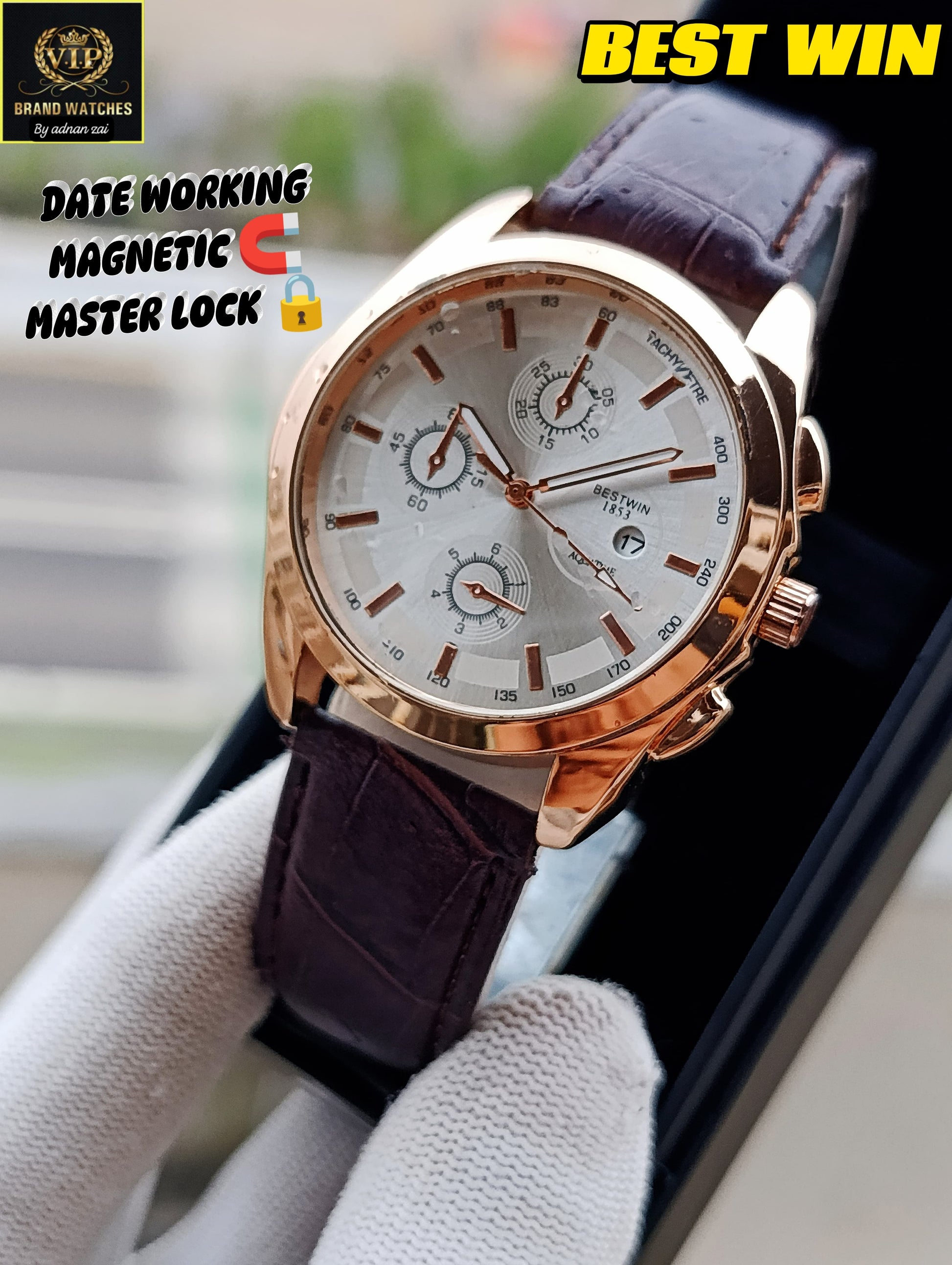 BESTWIN Since 1853 Aqua Time Watch For Men BT-05