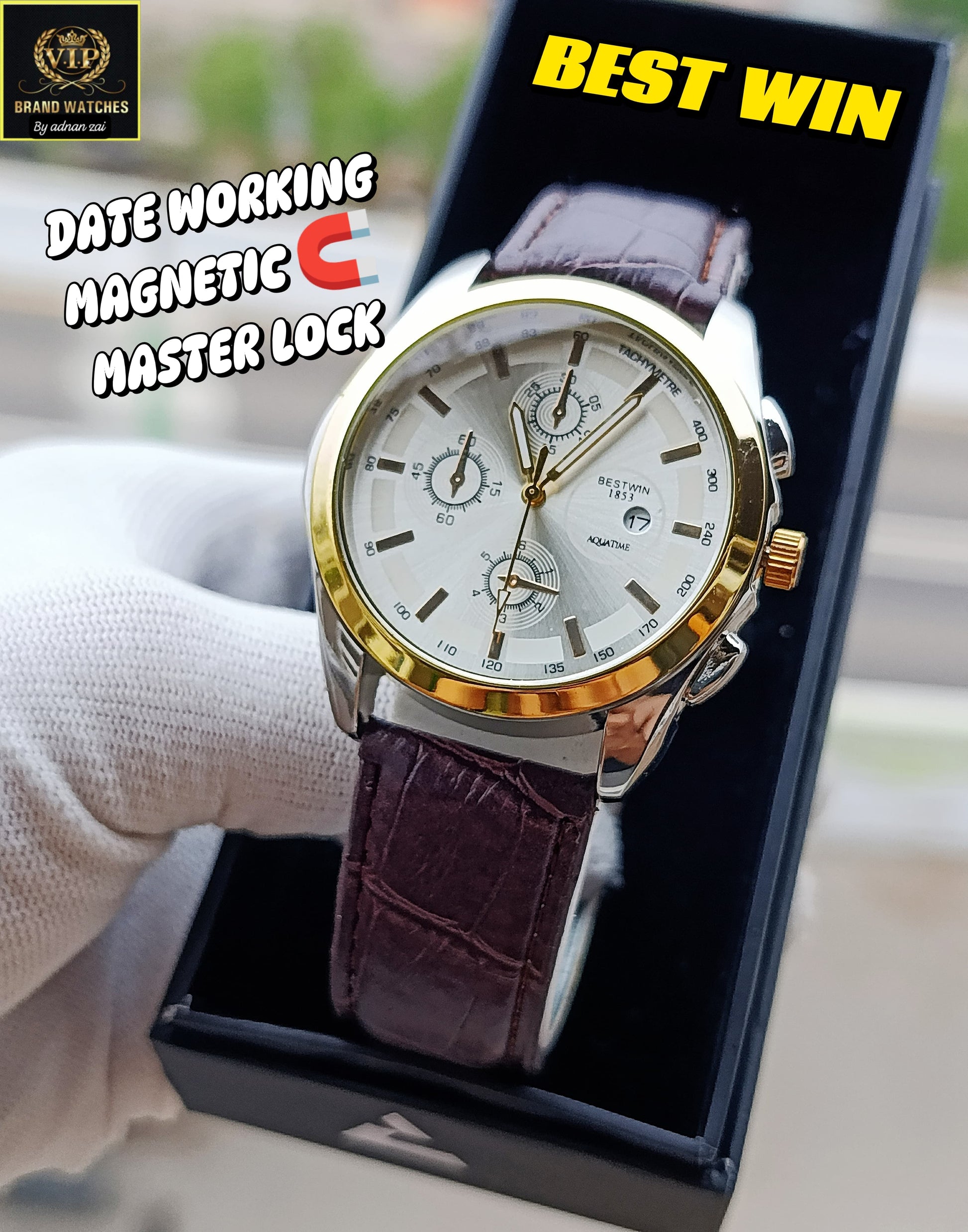 BESTWIN Since 1853 Aqua Time Watch For Men BT-06