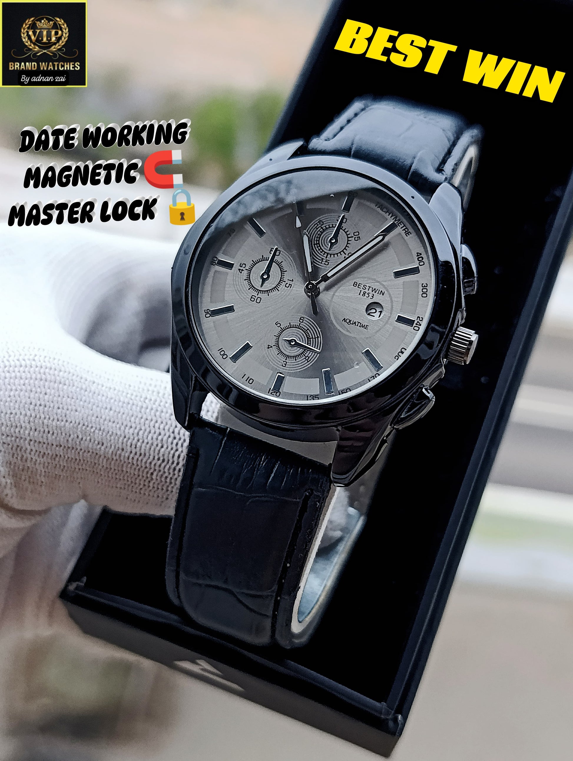 BESTWIN Since 1853 Aqua Time Watch For Men BT-08
