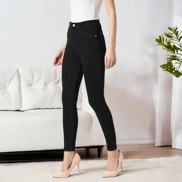 Black Denim Jeans For Women