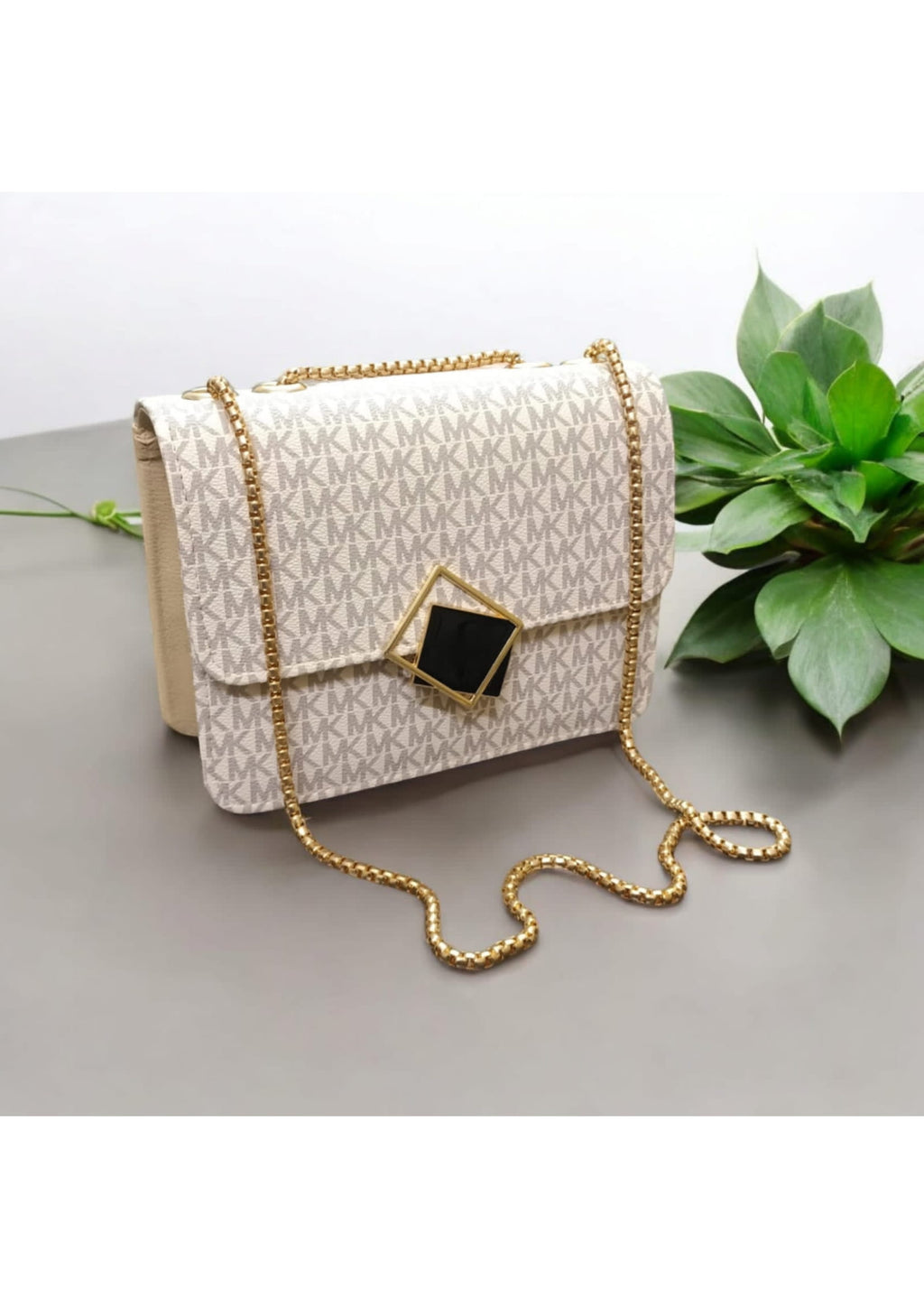Premium Micheal Kors Stylish Off White Crossbody Bag