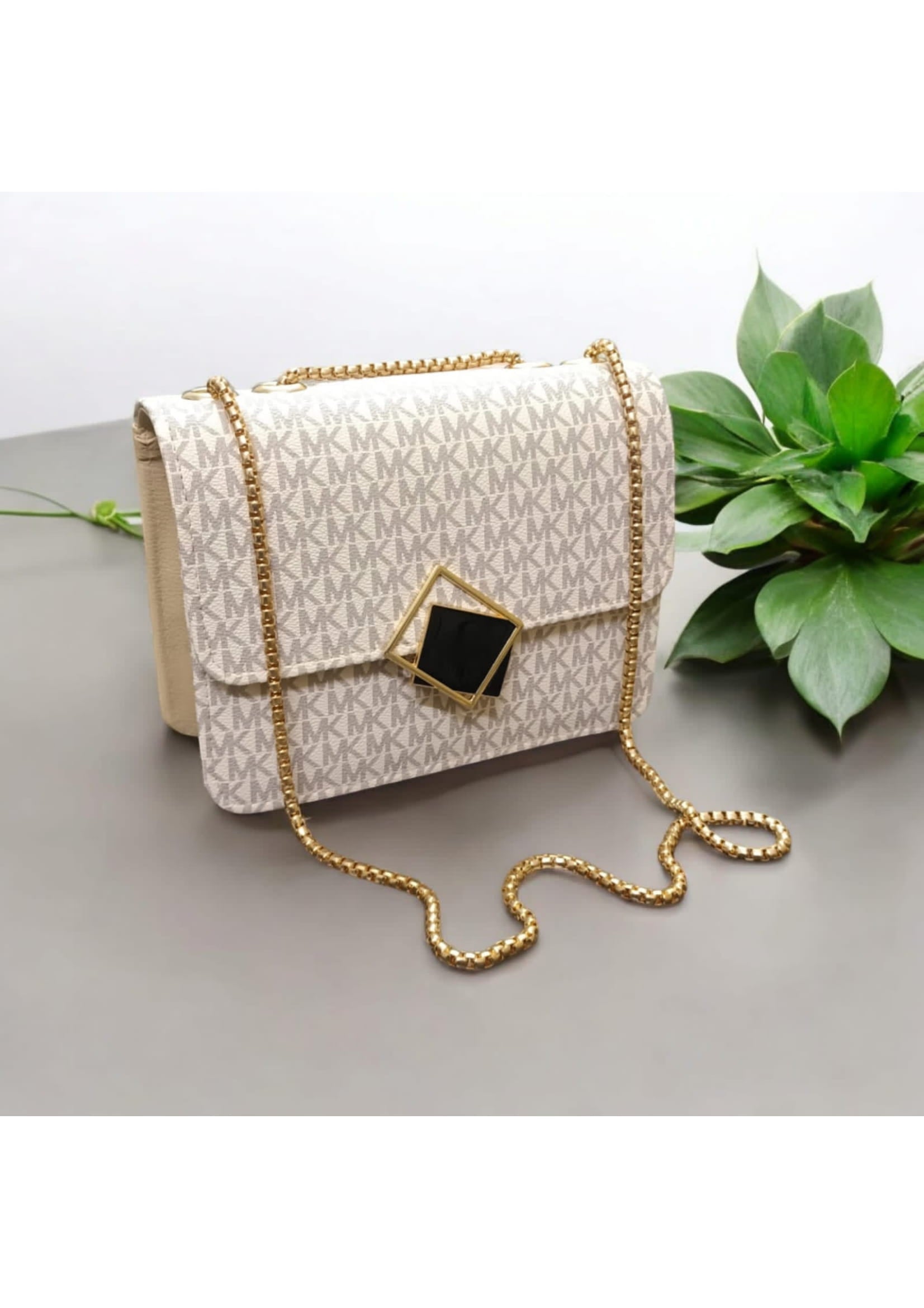 Premium Micheal Kors Stylish Off White Crossbody Bag