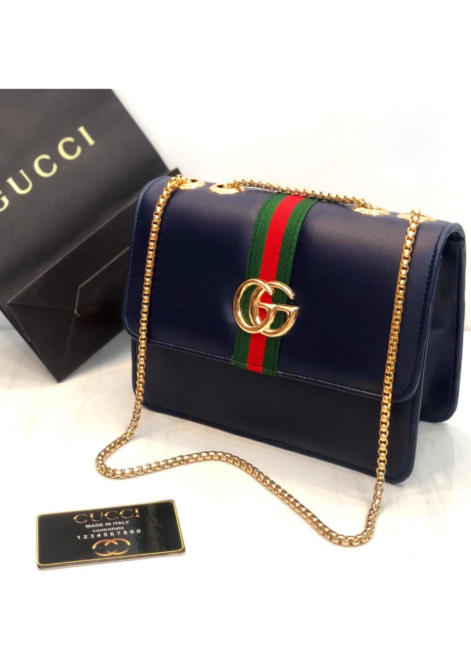 Premium Gucci Stylish Black Crossbody Bag