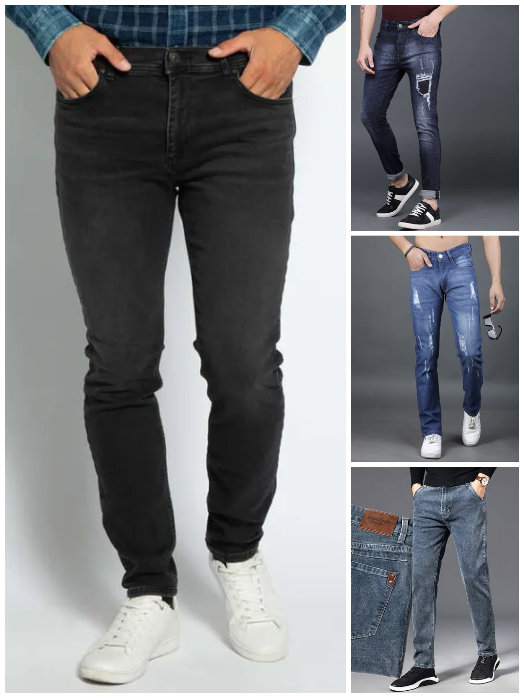 Pack Of 4 Denim Jeans For Men